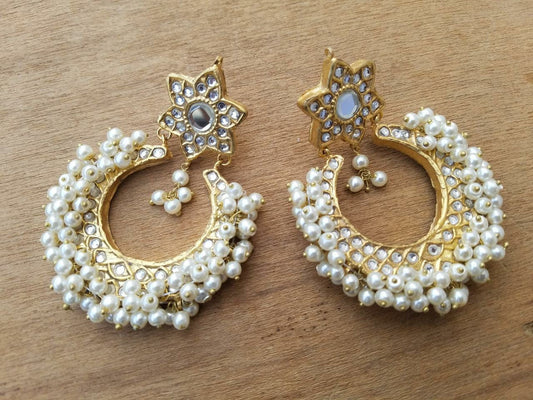 Designer Pearl Earrings Online