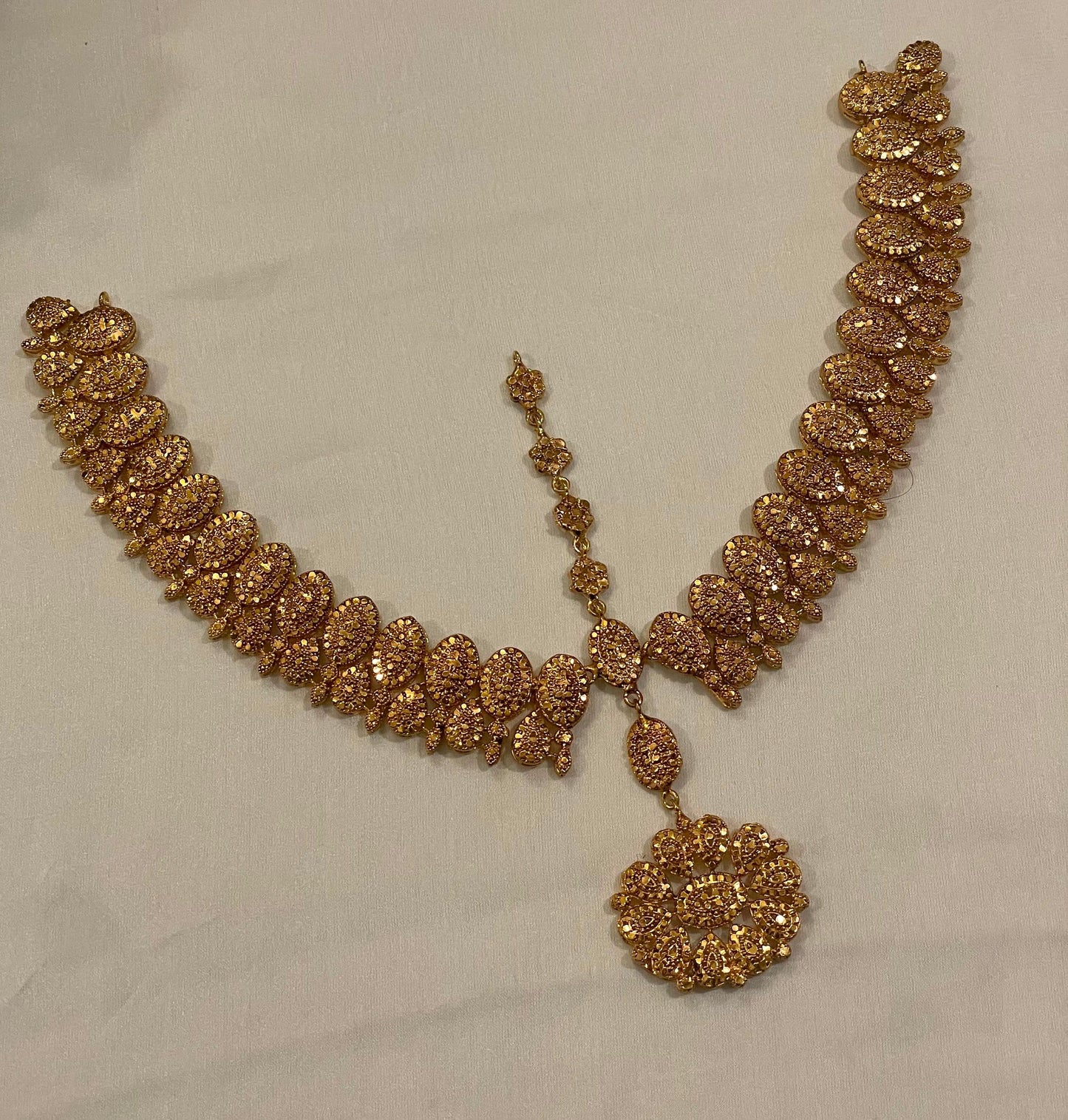 Gold-Plated Bridal Matha Patti