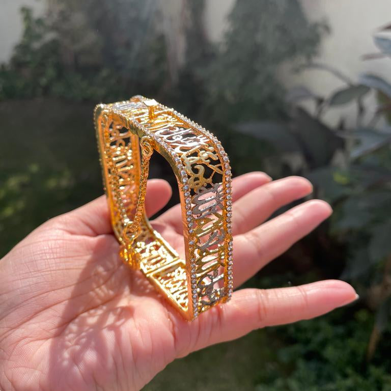 Gold-plated Kalma Bracelet for Women