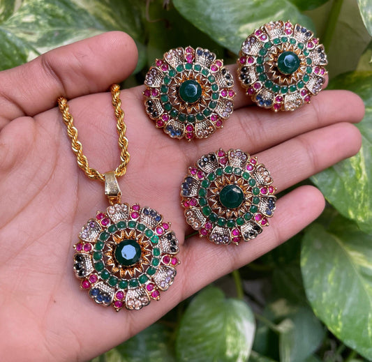 Gold Jewellery Combo Sets for Girls