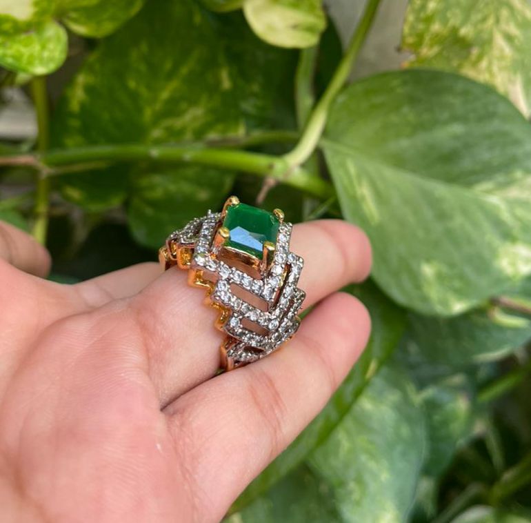 Pakistani Rings Gold Plated Rings Designs Pakistani