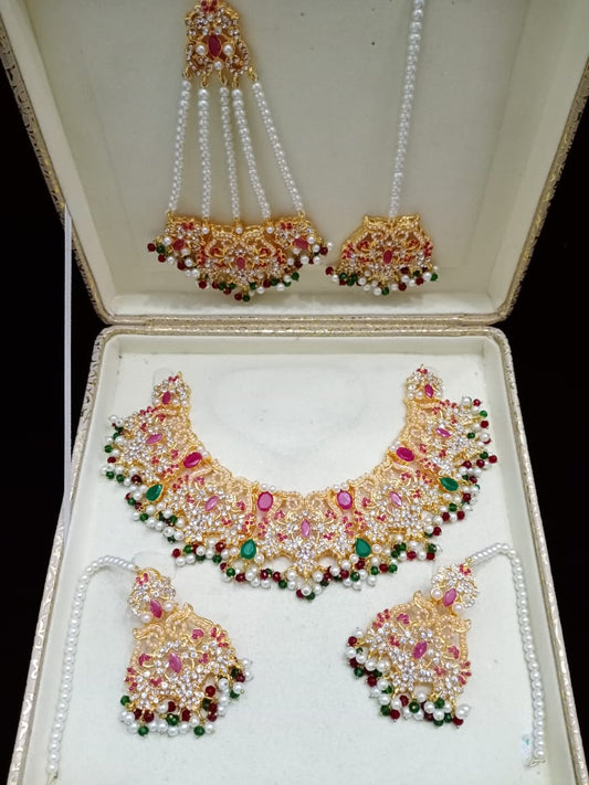 Gold Plated Wedding Jewellery Sets with Price