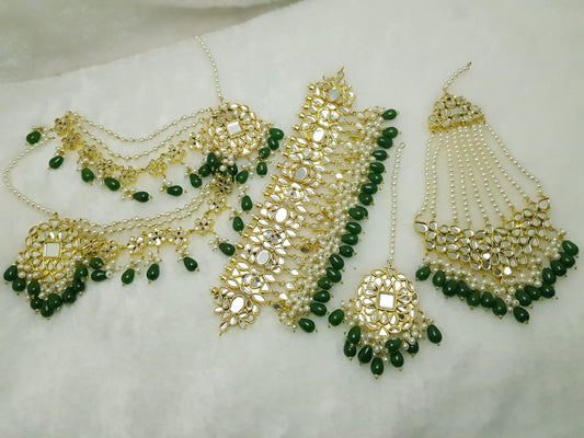 Green Traditional Choker Necklace Online Pakistan