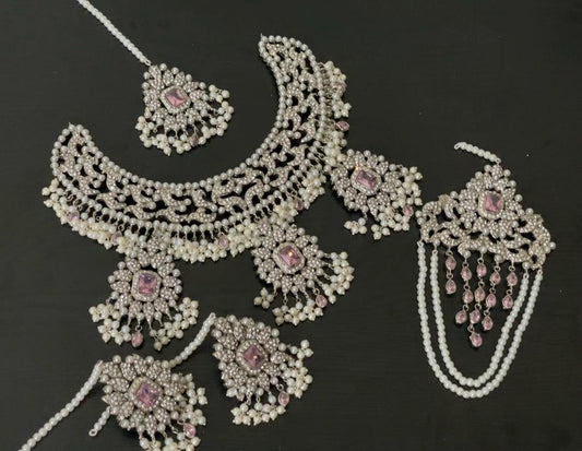 Handmade Silver Jewelry Set| Bridal Jewellery in Pakistan