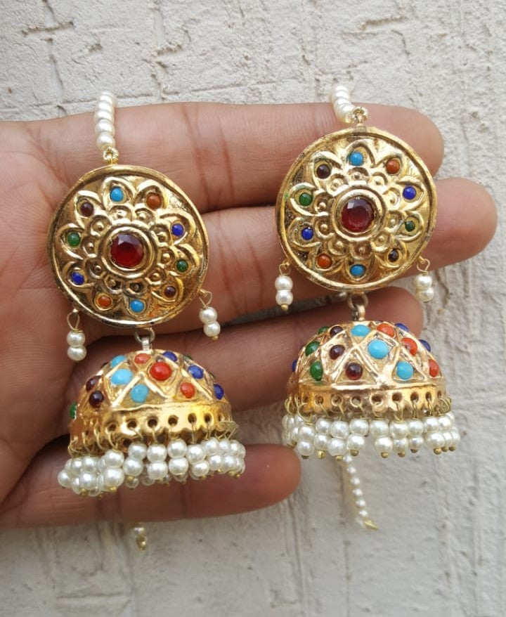 Indian Jhumka Earrings