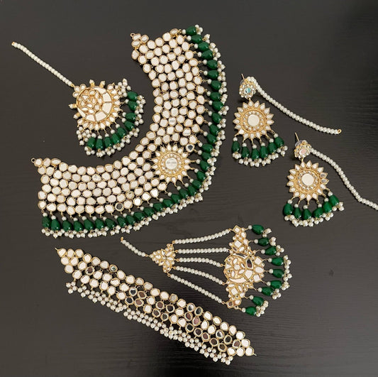 Kundan Bridal jewellery in Pakistan
