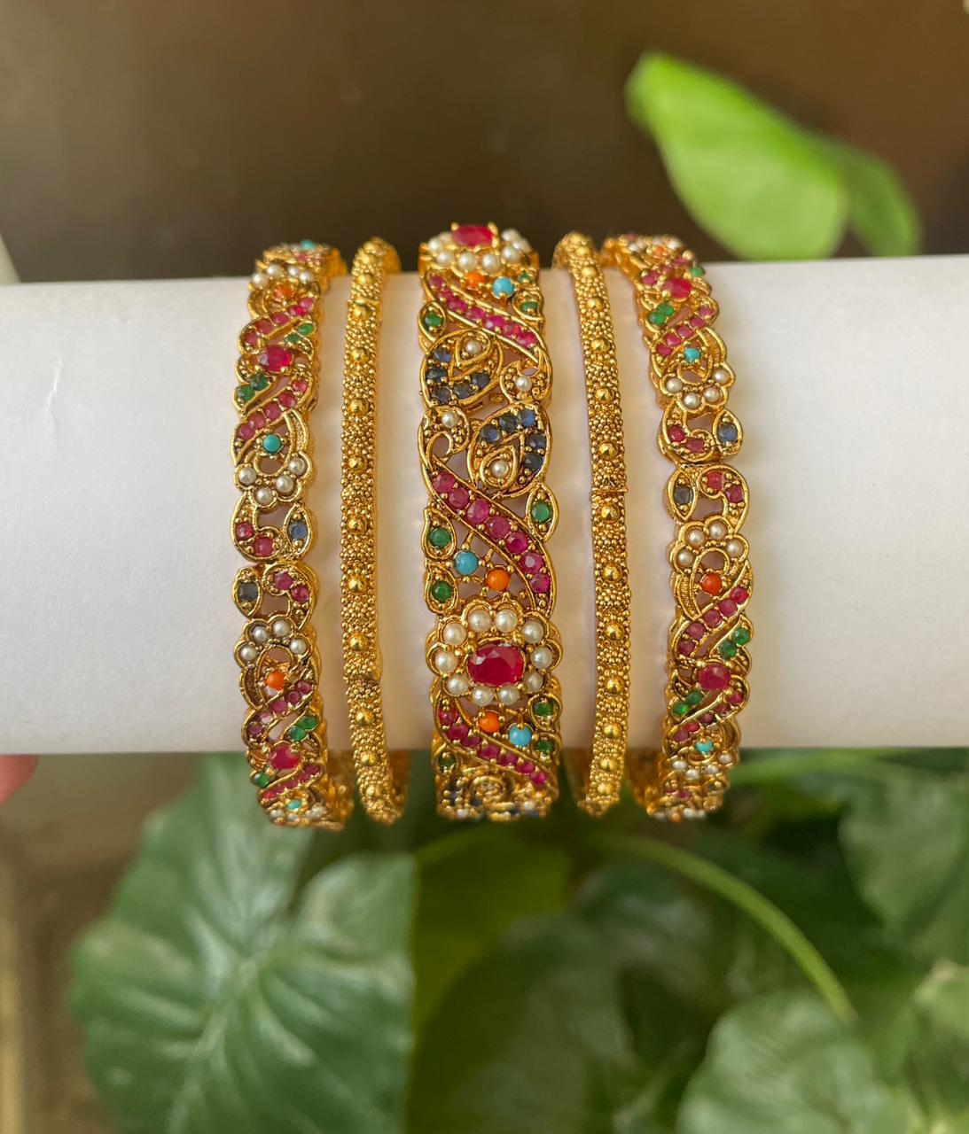 Latest Gold Bangles Design