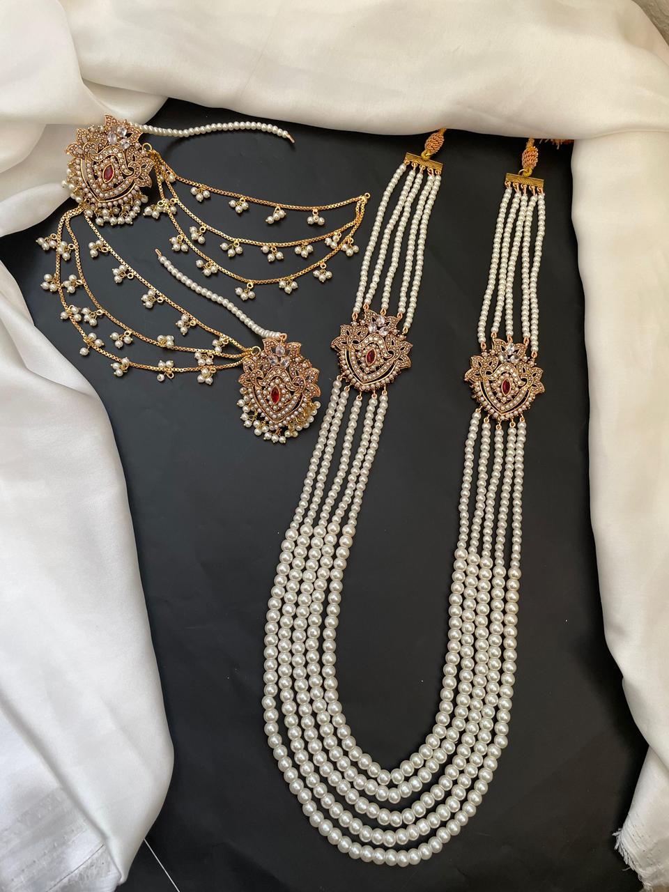 Moti Mala Set Gold online