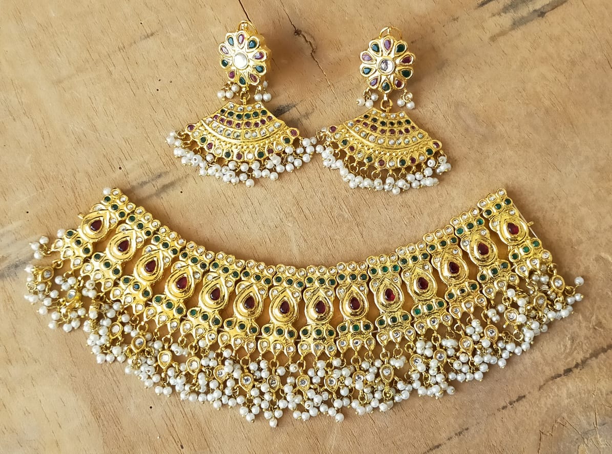Multi Coloured Bridal Jewellery Buy Online