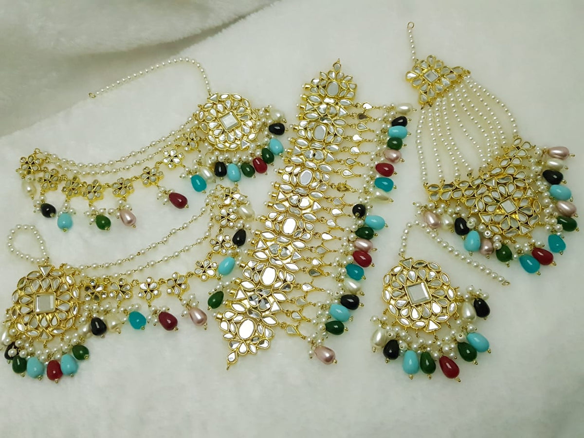 Multi Traditional Choker Necklace Online Pakistan