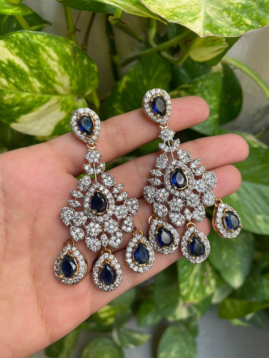 Order Zircon Earrings Online Shopping 