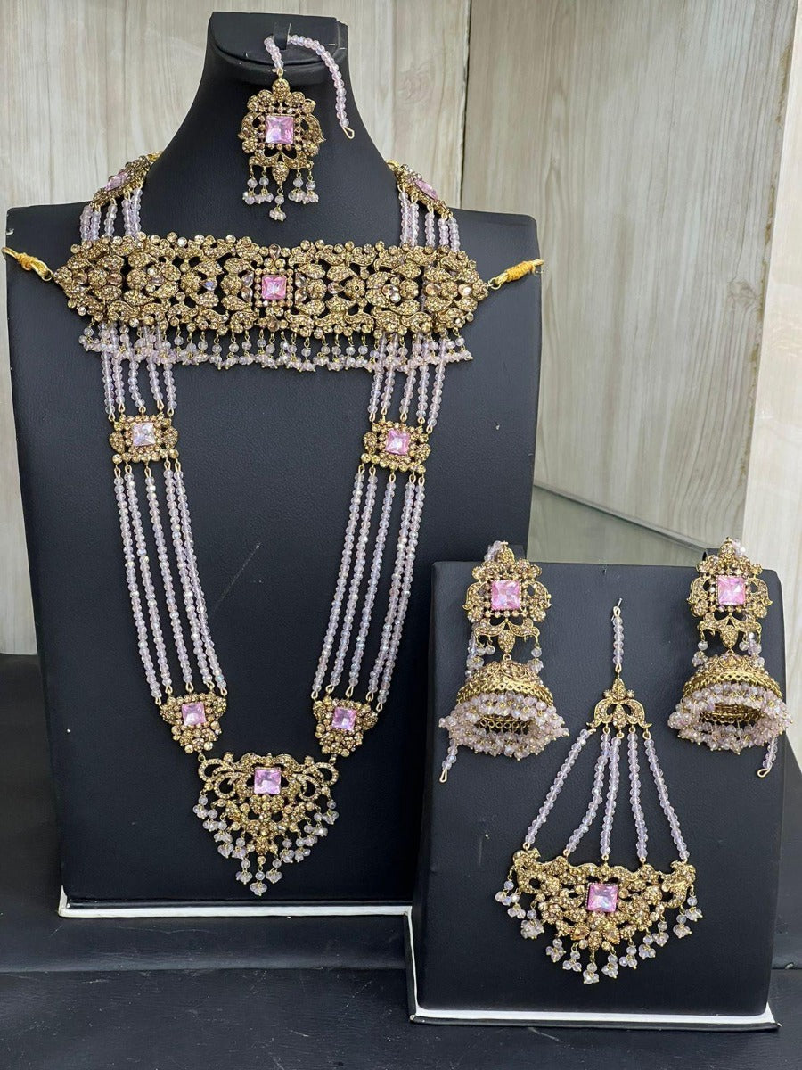 Pink Online Bridal Set