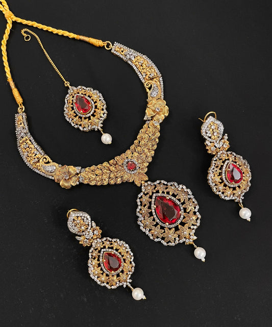 bridal jewellery set pakistani 2025