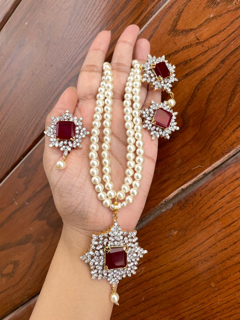 Red Stone Jewellery Sale Online