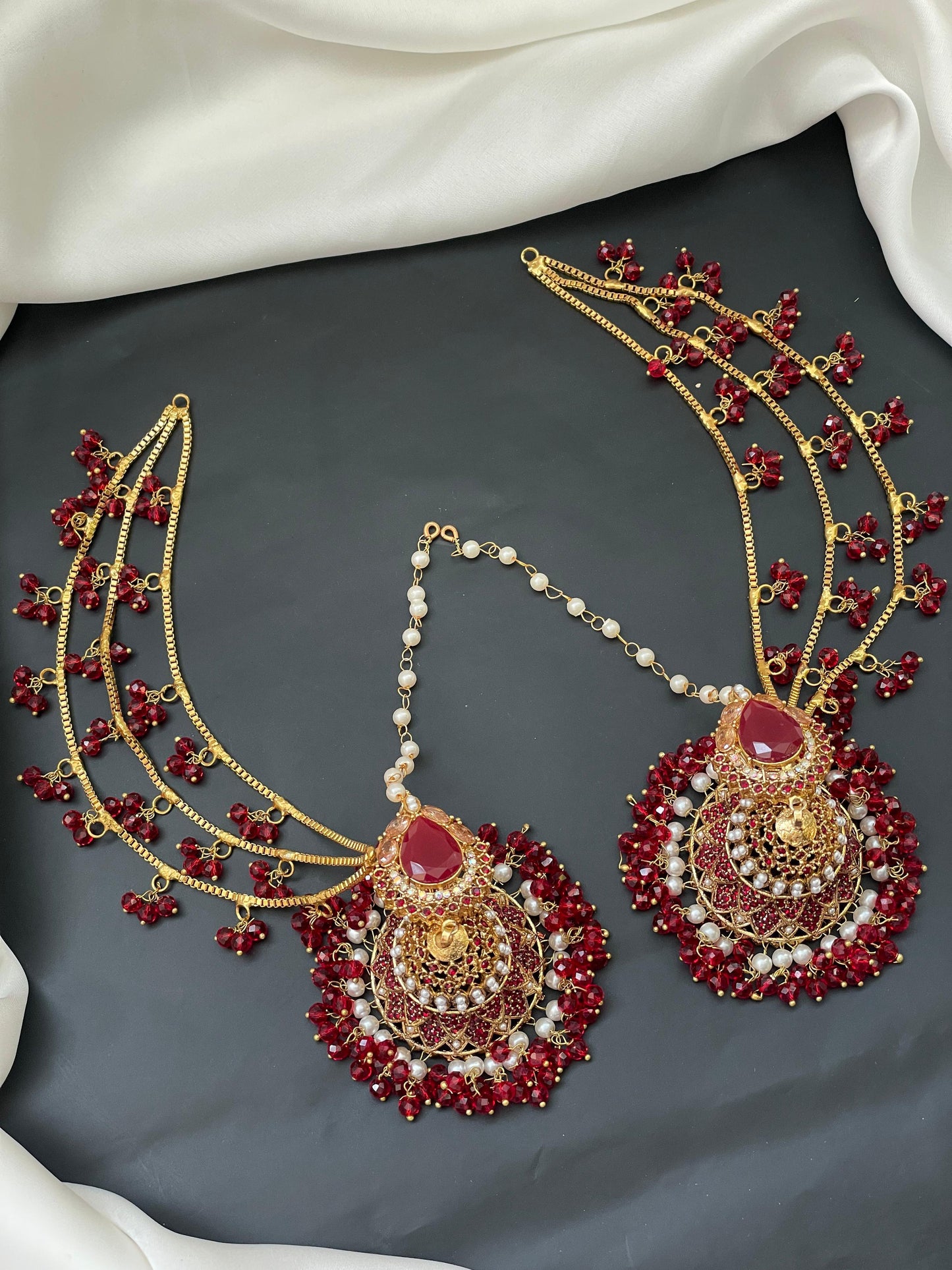Ruby Designer Earrings