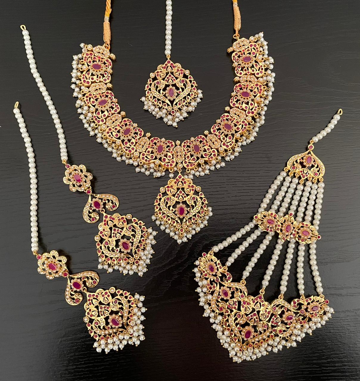 Ruby Jewelry Designs For Brides
