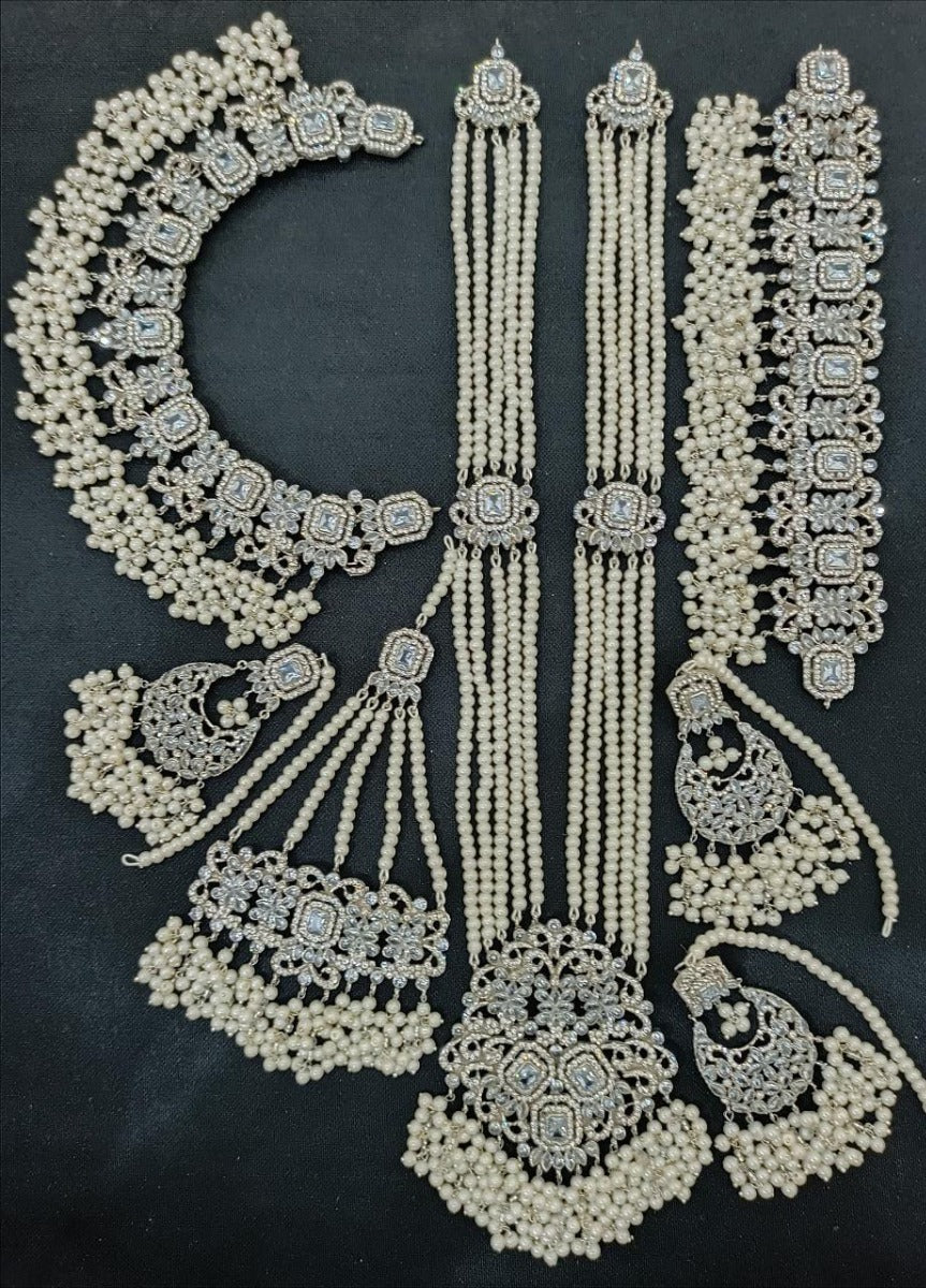 Silver Bridal Jewelry Pakistani