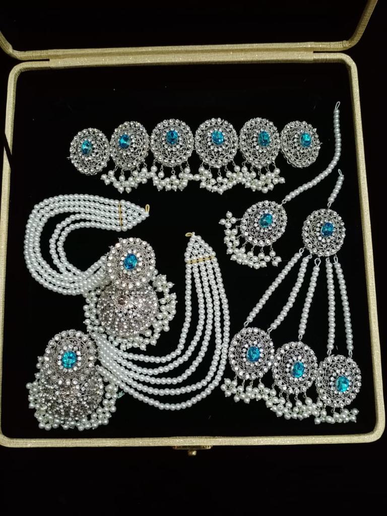 Silver Plated Choker Set 