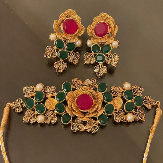 Simple Handmade Jewellery Set for Weddings