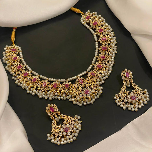 Designer Wedding Necklace Set