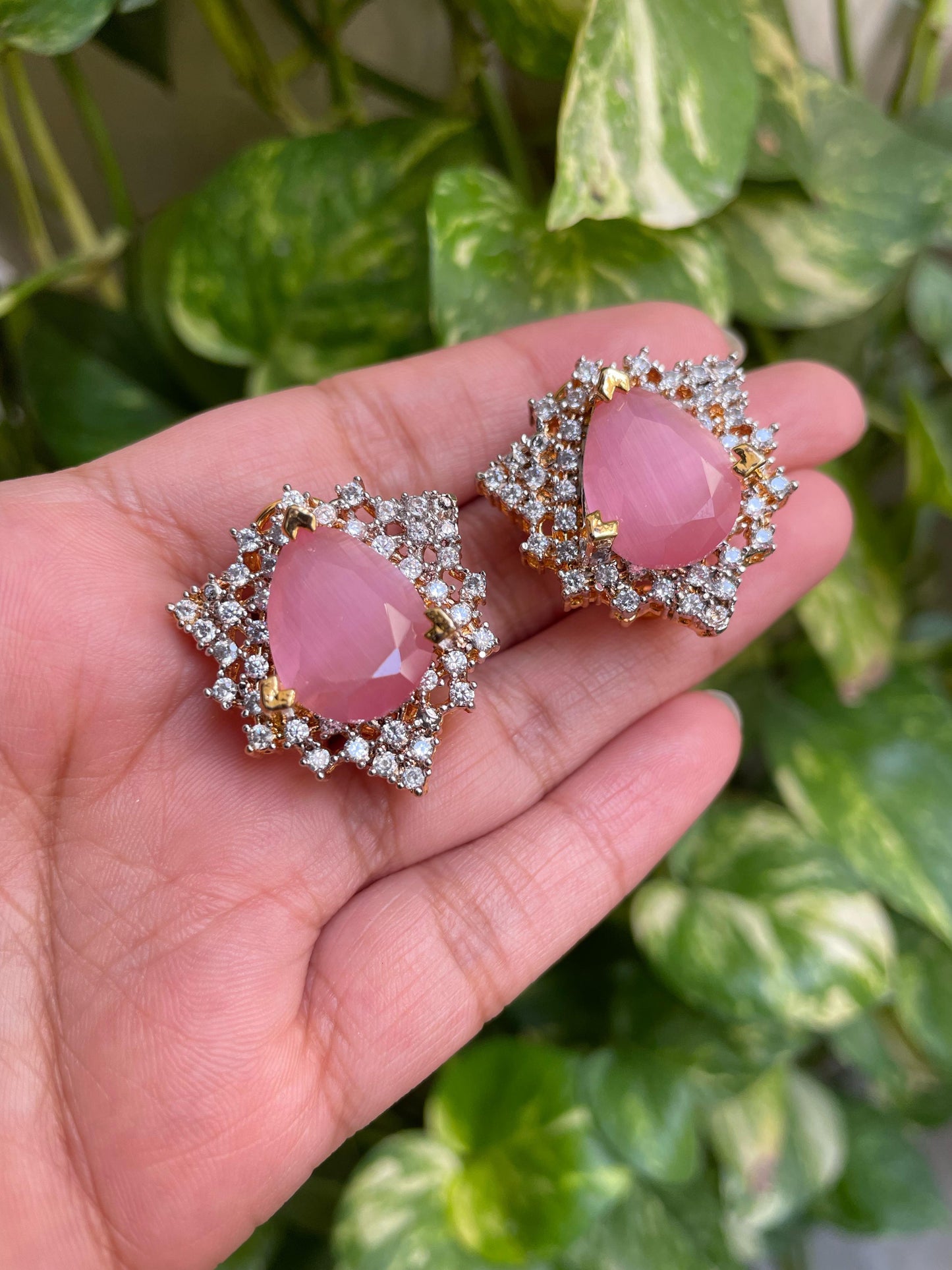 Stud earrings zircon stone price