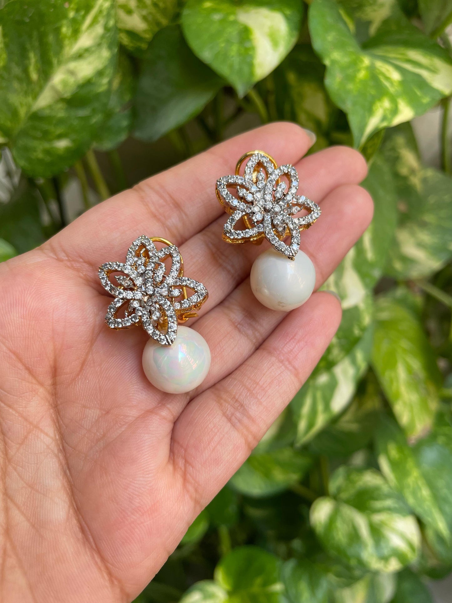 Zircon earrings studs online