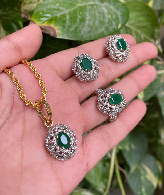 zircon pendant set in pakistan