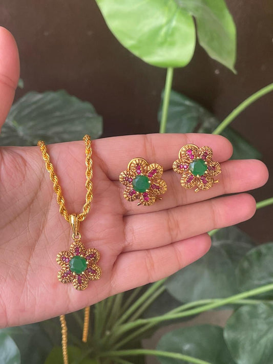 Pendant set with price