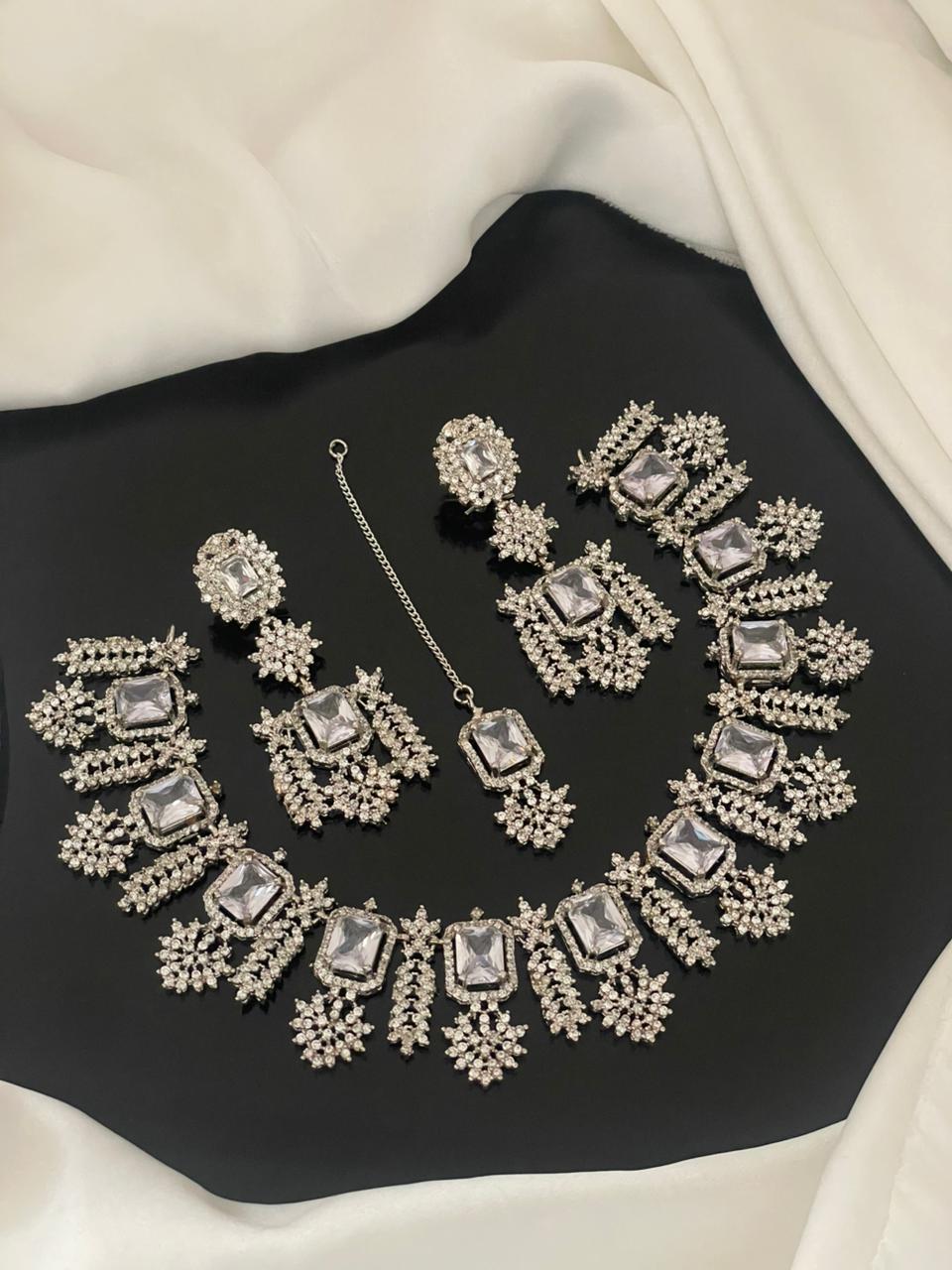 Bridal zircon set with price