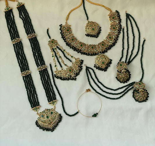 Bridal hyderabadi jewellery set price