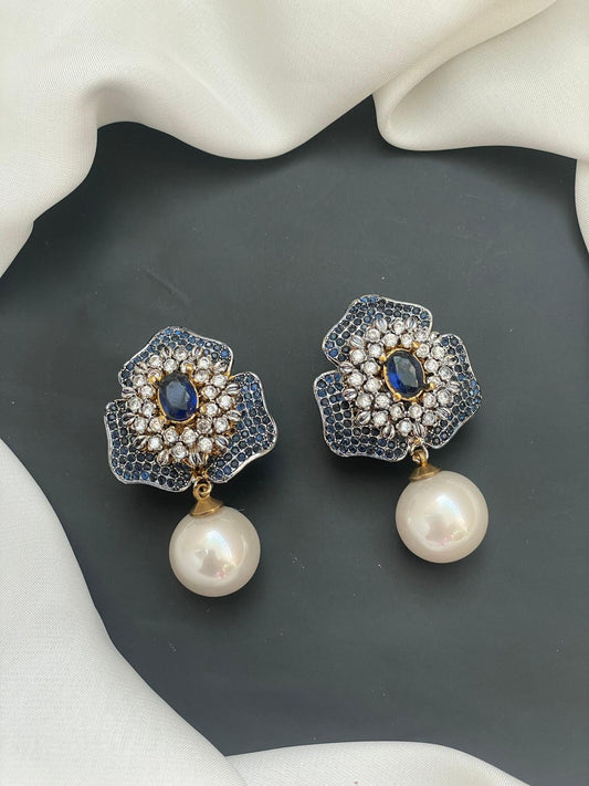 pearl tops earrings