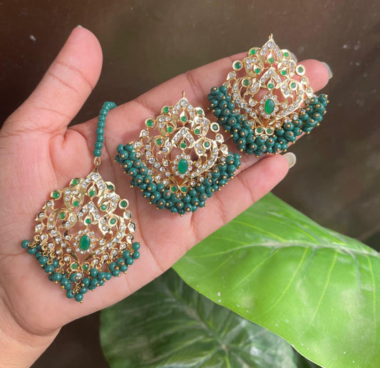 Earrings and Teeka Set 