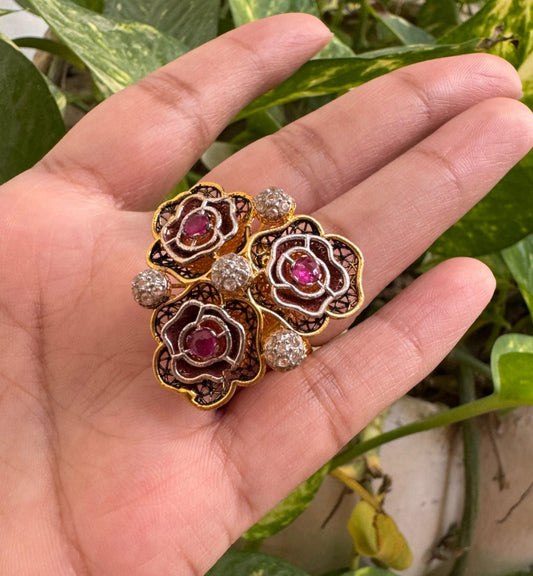 Zircon Ring Design for Female