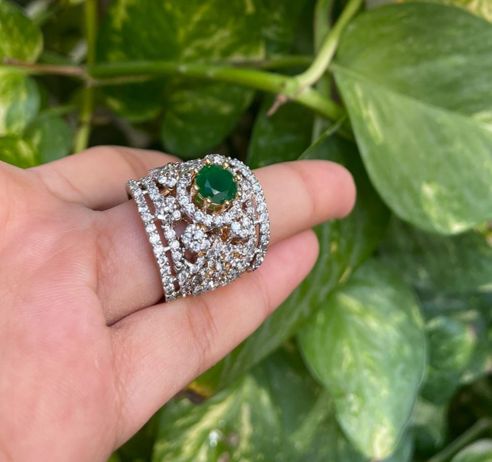 Zircon Ring Jewelry