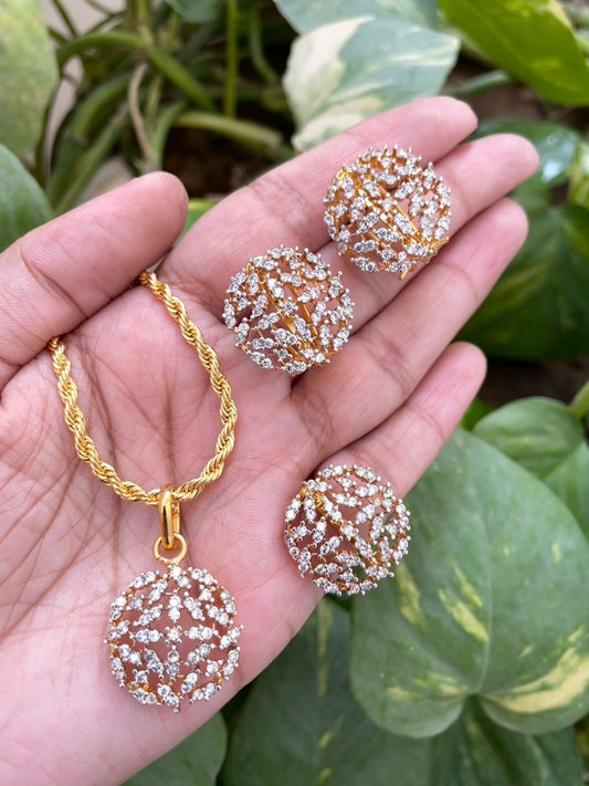 Zircon Stone Pendant