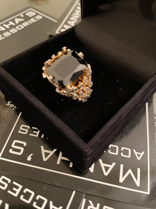 Zircon Stone Ring