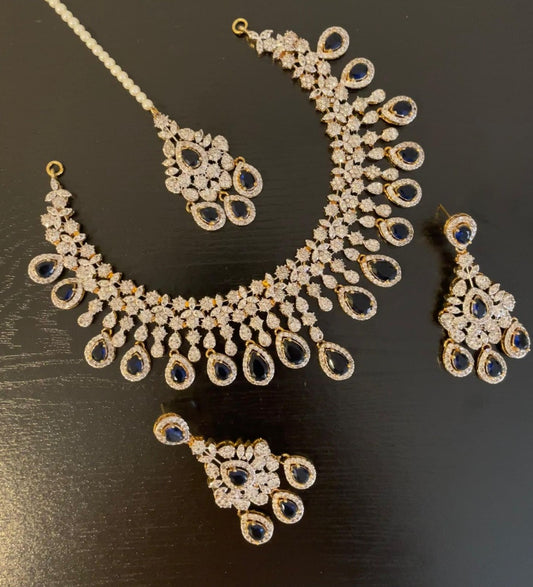 Zirconia Bridal Jewellery Set