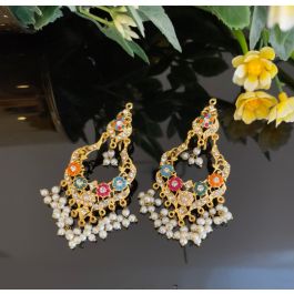 Lustrous Chand Bali Earrings