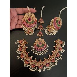 ELEGANT GOLD PLATED MULTICOLOR SET