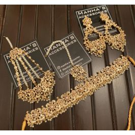 HYDERABADI LAYERED CHOKER SET