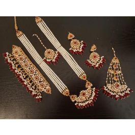 PRETTY JEWELLERY SET FOR BRIDE