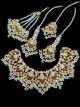 Artificial Bridal Set With Long Lasting Gold Plating