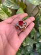 minimal zircon ring design for ladies