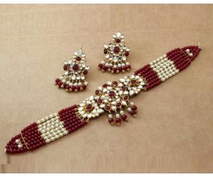 Traditional Kundan Choker Necklace